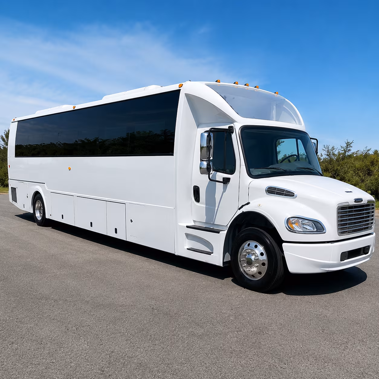 find rialto night on town party bus rental