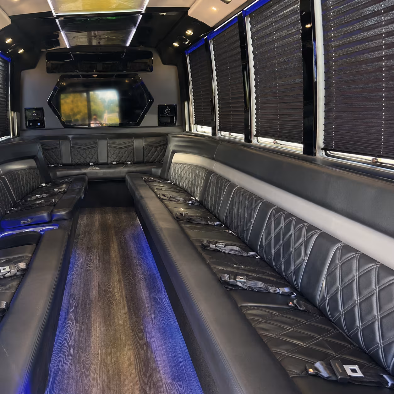 party bus transportation for rialto area proms