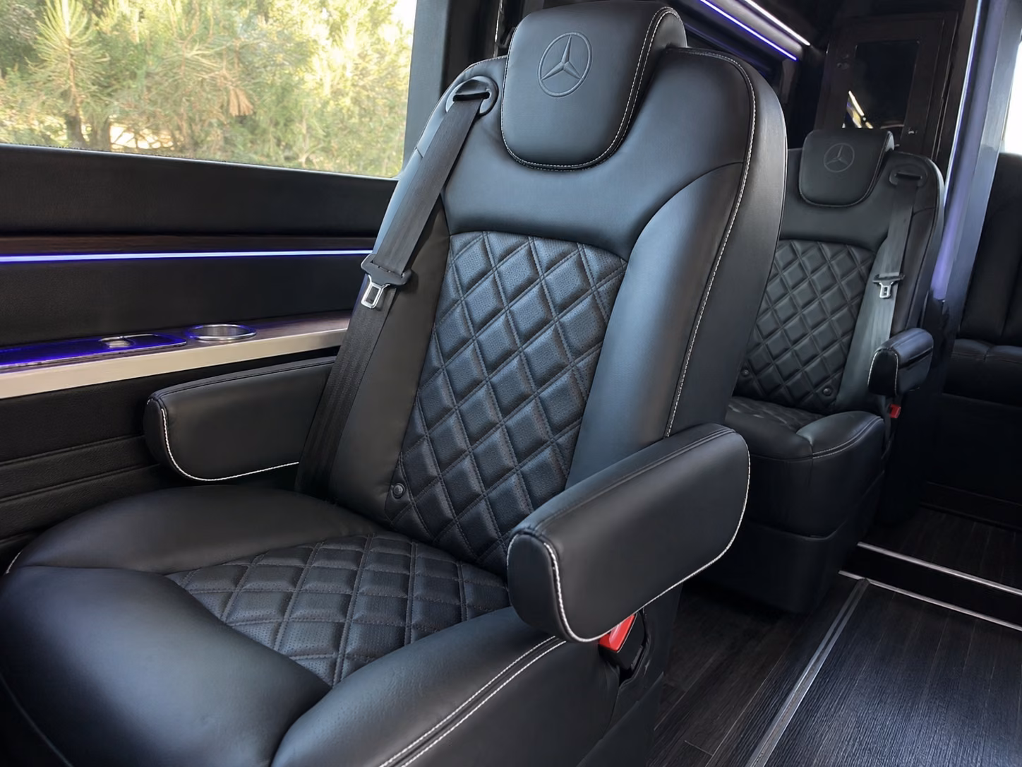 rialto employee transportation onboard seating