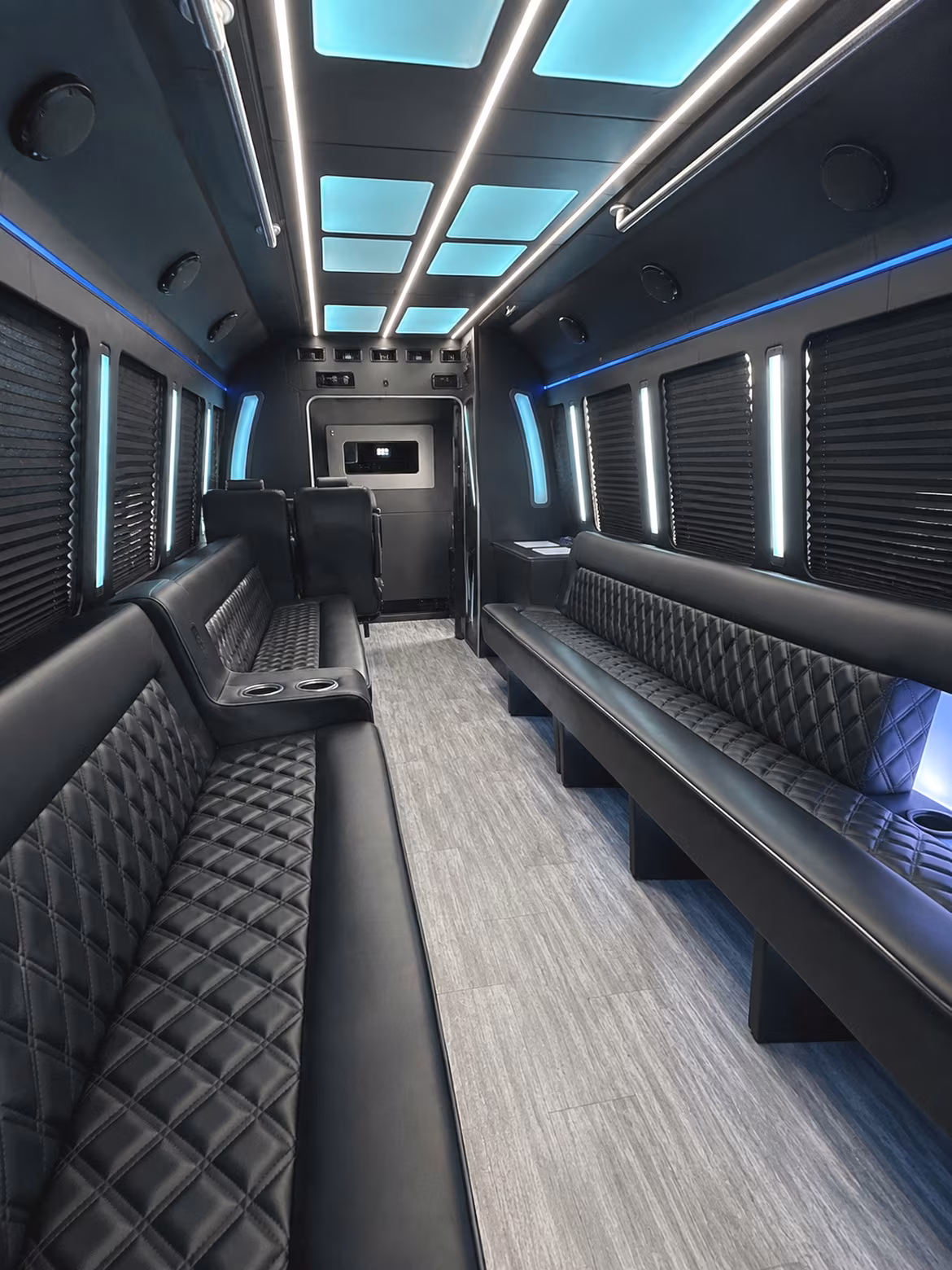 rialto sporting event party bus rental